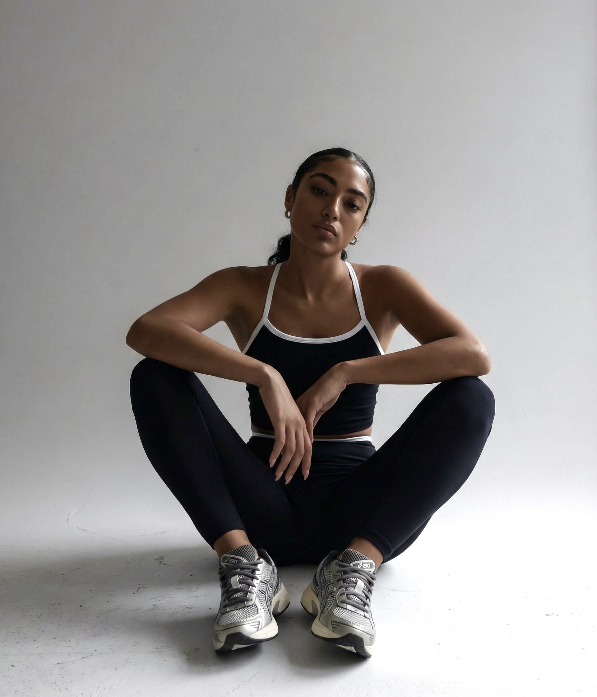 Community member in activewear — upcoming call visual