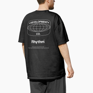 RHYTHM CLASSIC BLACK T-SHIRT